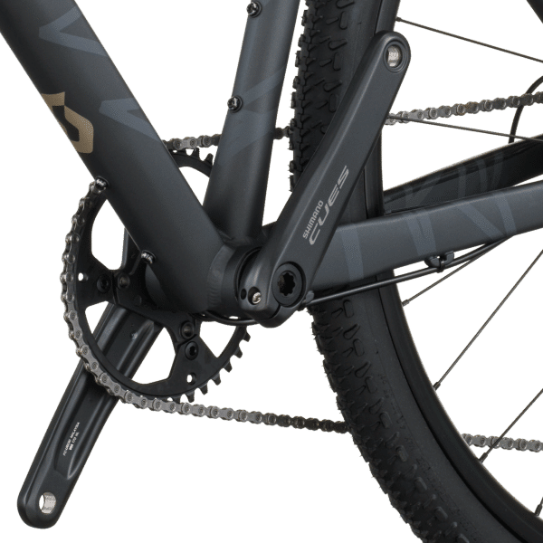 sattelstütze 24 mm Alu Silber 23,4mm – Goldensteelcycles Ein bisschen Dreck tut All-Road Bike Colour:steel - violet - dark olive