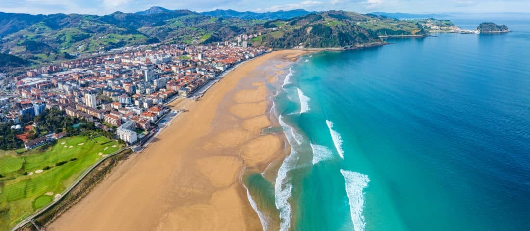 Zarautz y su playa de surf