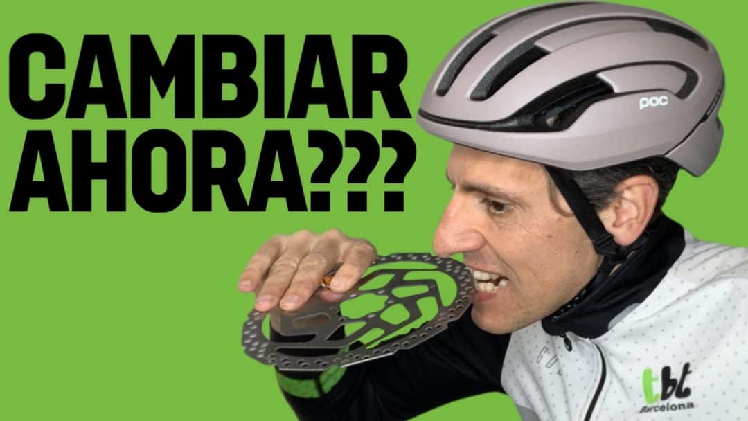 ¿CUÁNDO hay que CAMBIAR los DISCOS de freno de la BICICLETA?